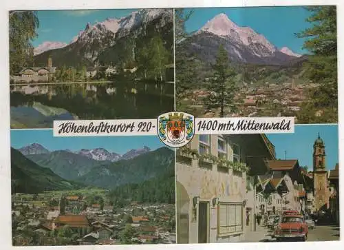 [Ansichtskarte] GERMANY - Mittenwald. 