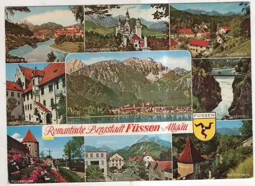 [Ansichtskarte] GERMANY - Füssen / Allgäu. 