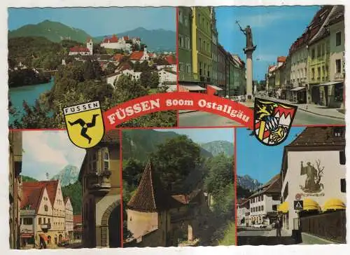 [Ansichtskarte] GERMANY - Füssen / Ostallgäu. 