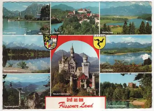 [Ansichtskarte] GERMANY - Füssener Land. 