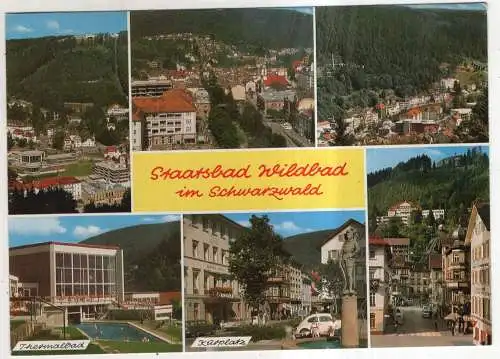 [Ansichtskarte] GERMANY - Staatsbad Wildbad im Schwarzwald. 