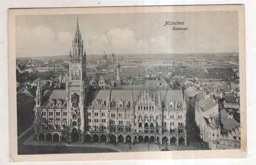 [Ansichtskarte] GERMANY - München - Rathaus. 