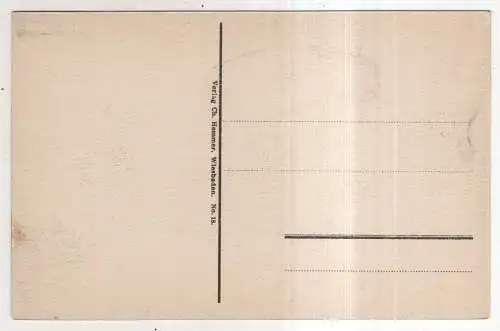 [Ansichtskarte] GERMANY - Wiesbaden - Gustav-Freytag-Denkmal. 