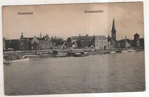 [Ansichtskarte] GERMANY - Düsseldorf - Rheinansicht. 