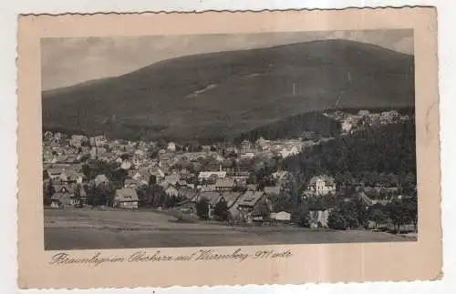 [Ansichtskarte] GERMANY - Braunlage im Oberharz mit Wurmberg. 