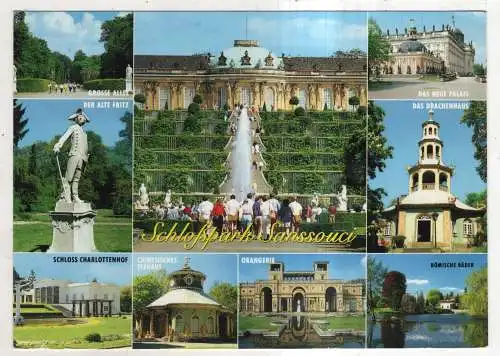 [Ansichtskarte] GERMANY - Potsdam - Schloßpark Sanssouci. 