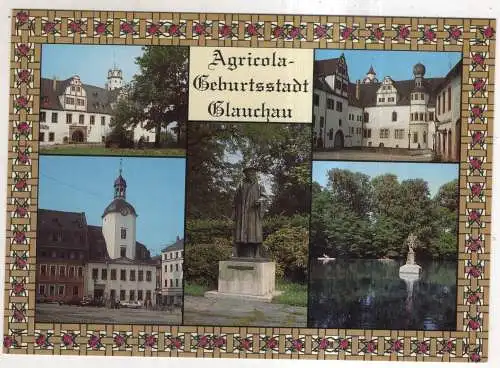 [Ansichtskarte] GERMANY - Agricola-Geburtsstadt Glauchau. 