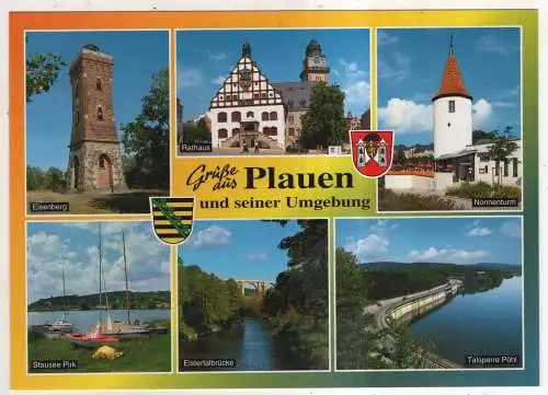 [Ansichtskarte] GERMANY - Plauen und seine Umgebung. 