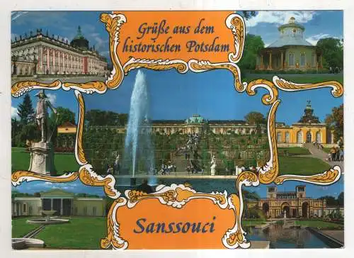 [Ansichtskarte] GERMANY - Potsdam -  Sanssouci. 