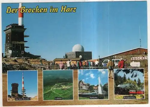 [Ansichtskarte] GERMANY - Der Brocken im Harz. 