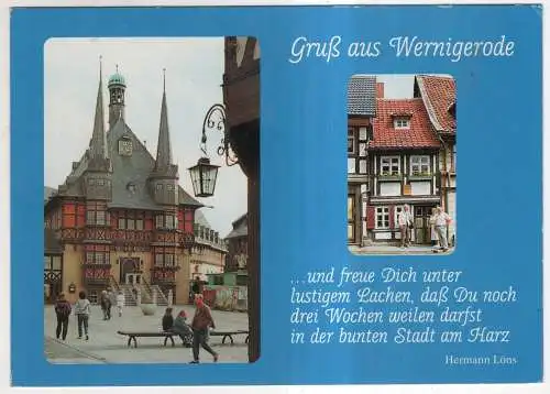 [Ansichtskarte] GERMANY - Wernigerode. 