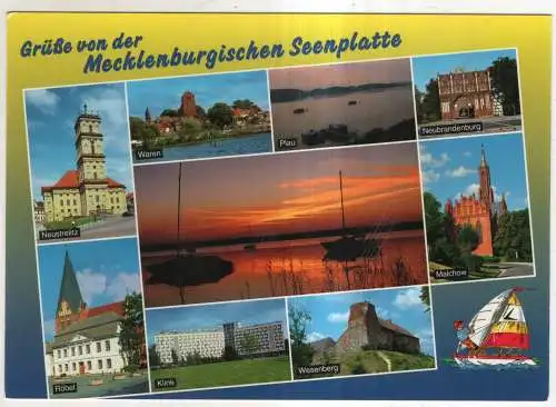 [Ansichtskarte] GERMANY - Mecklenburgische Seenplatte. 