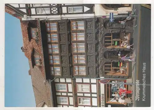 [Ansichtskarte] GERMANY - Wernigerode - Krummelsches Haus. 