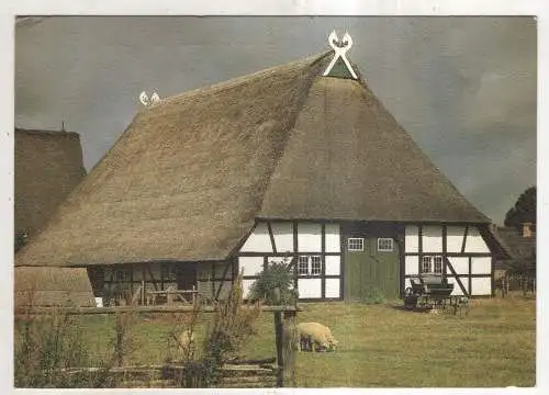 [Ansichtskarte] GERMANY - Lauenburgisches Bauernhaus jetzt im Freilichtmuseum Molfsee / Kiel. 