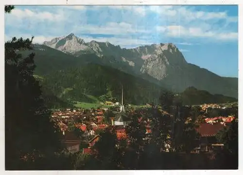 [Ansichtskarte] GERMANY - Garmisch-Partenkirchen und Wettersteingebirge. 