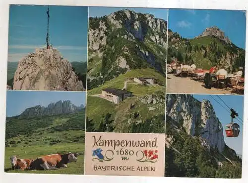 [Ansichtskarte] GERMANY - Kampenwand - Bayerische Alpen. 