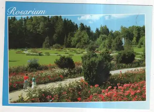 [Ansichtskarte] GERMANY - Bad Wörishofen / Allgäu - Kurpark - Rosarium. 