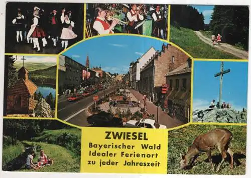 [Ansichtskarte] GERMANY - Zwiesel - Bayerischer Wald. 