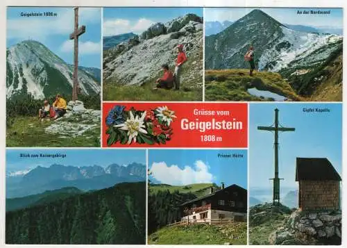 [Ansichtskarte] GERMANY - Geigelstein. 