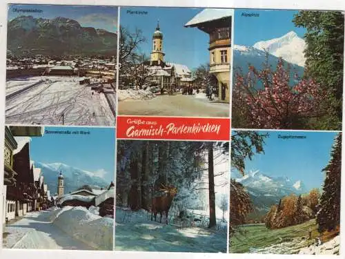 [Ansichtskarte] GERMANY - Garmisch-Partenkirchen. 