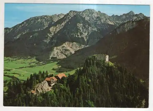 [Ansichtskarte] GERMANY - Burgruine Falkenstein b. Pfronten im Ostallgäu. 