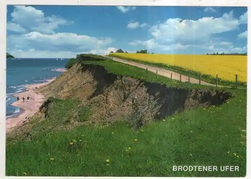 [Ansichtskarte] GERMANY - Ostseeheilbad Travemünde - Brodenter Ufer. 