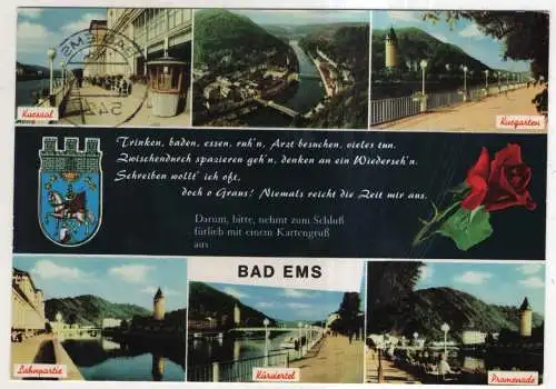 [Ansichtskarte] GERMANY - Bad Ems. 