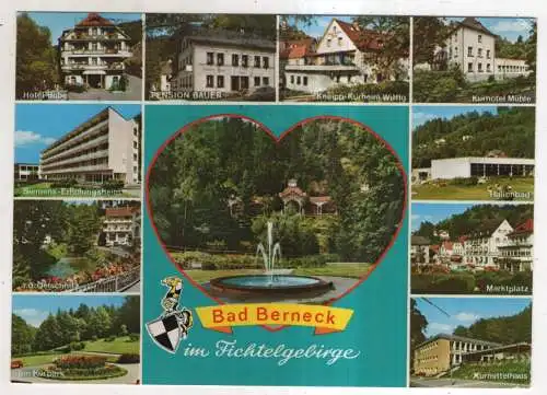 [Ansichtskarte] GERMANY - Bad Berneck im Fichtelgebirge. 