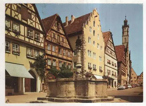 [Ansichtskarte] GERMANY - Rothenburg ob der Tauber - Herrengasse. 