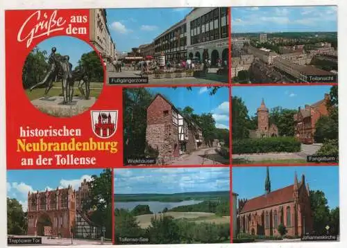 [Ansichtskarte] Neubrandenburg an der Tollense. 