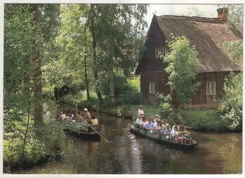 [Ansichtskarte] Im Spreewald. 