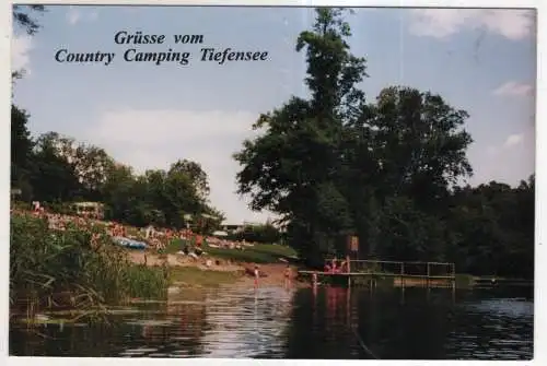 [Ansichtskarte] Tiefensee - Country Camping Tiefensee. 