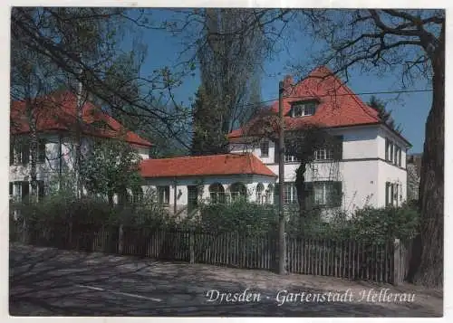 [Ansichtskarte] Dresden - Gartenstadt Hellerau - Moritzburger Weg. 