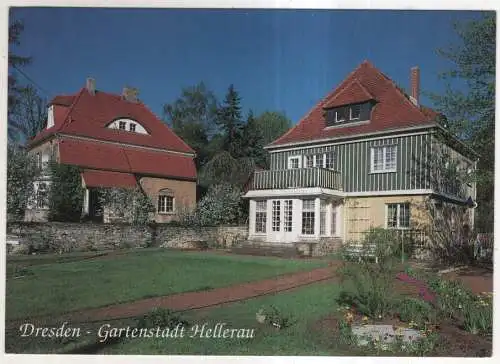 [Ansichtskarte] Dresden - Gartenstadt Hellerau - Auf dem Sand. 