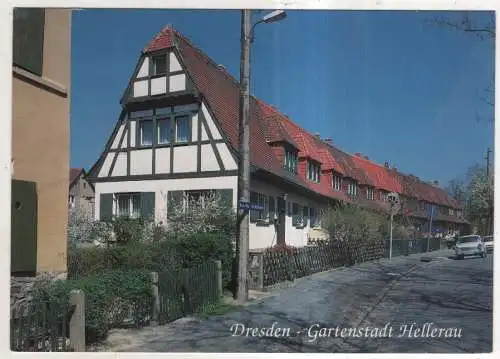 [Ansichtskarte] Dresden - Gartenstadt Hellerau - Am Hellerrand. 