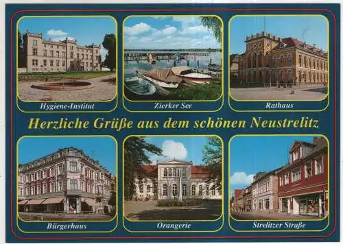 [Ansichtskarte] Neustrelitz. 