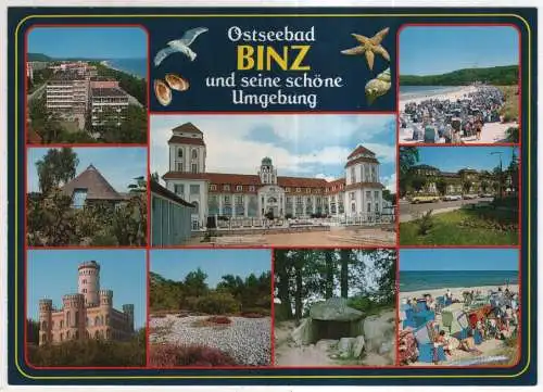 [Ansichtskarte] Ostseebad Binz und seine schöne Umgebung. 