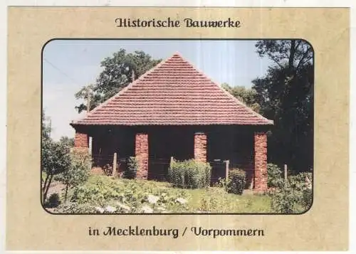 [Ansichtskarte] Alte Dorfschmiede in Bergfeld / Landkreis Neustrelitz. 