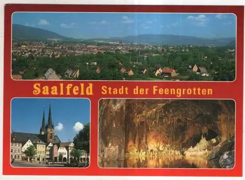 [Ansichtskarte] Saalfeld - Stadt der Feengrotten. 