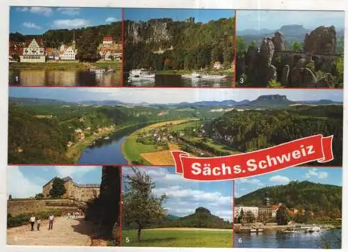 [Ansichtskarte] Sächs. Schweiz. 