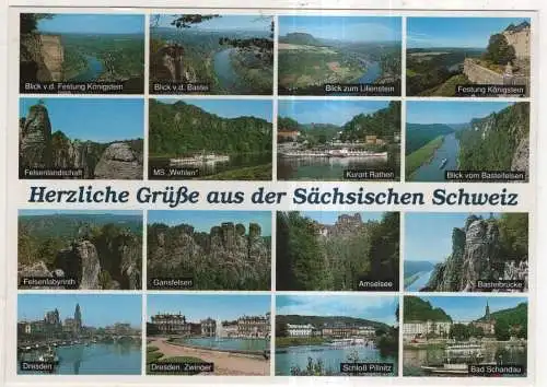 [Ansichtskarte] Sächsische Schweiz - Bastei. 