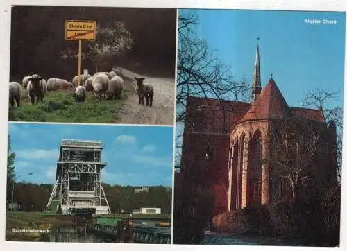 [Ansichtskarte] Schorfheide - Kloster Chorin - Schiffshebewerk. 