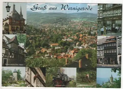 [Ansichtskarte] Wernigerode. 