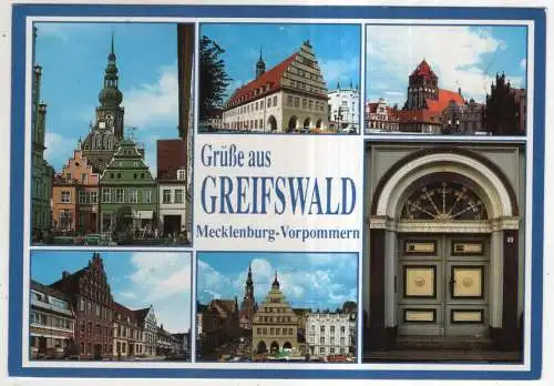 [Ansichtskarte] Greifswald. 