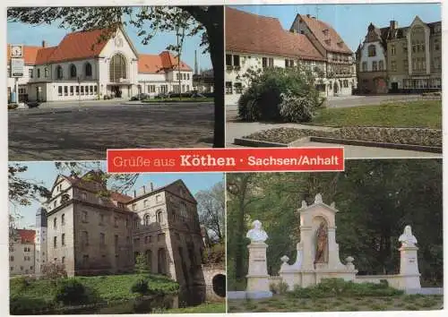 [Ansichtskarte] Köthen. 