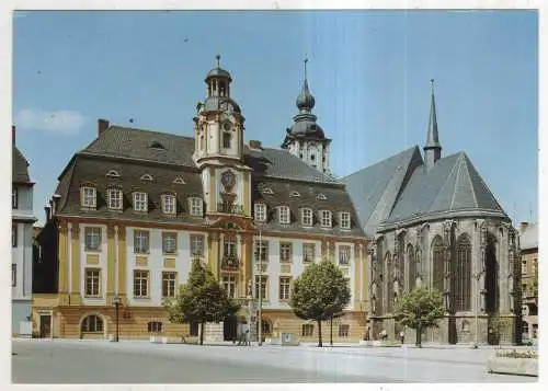 [Ansichtskarte] Weißenfels - Marktplatz. 