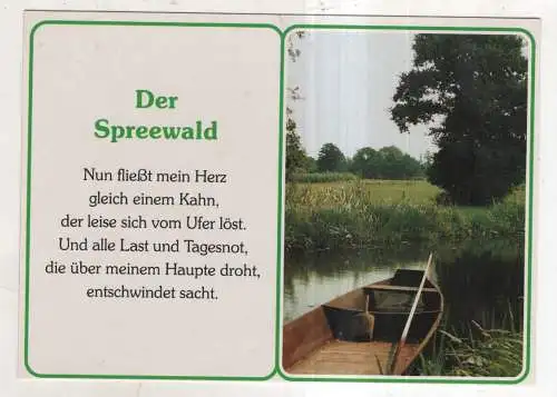 [Ansichtskarte] Der Spreewald. 