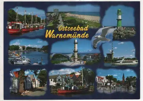 [Ansichtskarte] Ostseebad Warnemünde. 