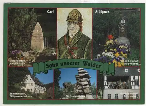 [Ansichtskarte] Carl Stülpner - Sohn unserer Wälder. 