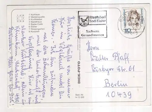 [Ansichtskarte] Bad Elster. 